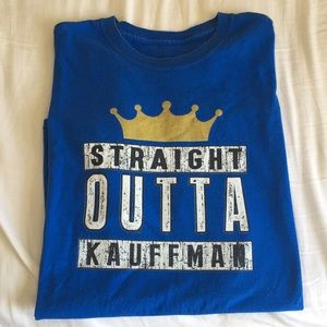 Kansas City Royals Straight Outta Kauffman T-Shirt
